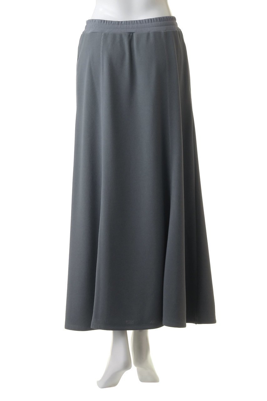 【エリオポール/heliopole】のスウェットAラインスカート 人気、トレンドファッション・服の通販 founy(ファニー) 　ファッション　Fashion　レディースファッション　Fashion for Women　スカート　Skirts　Aライン・フレアスカート　A-Line & Flared Skirts　ロングスカート　Long Skirts / Maxi & Midi Skirts　スウェット / スエット　Sweatshirt, Sweatwear　フェミニン　Feminine, Girly　ロング　Long, Long-Length　人気　Popular, Best Seller　other-4|ID: prp329100004605909 ipo3291000000032826017