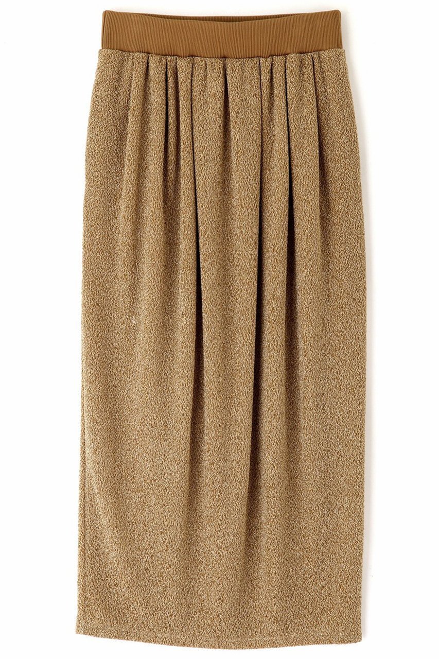 【アドーア/ADORE】のシャイニーニットジャガードスカート インテリア・キッズ・メンズ・レディースファッション・服の通販 founy(ファニー) 　ファッション　Fashion　レディースファッション　Fashion for Women　スカート　Skirts　ロングスカート　Long Skirts / Maxi & Midi Skirts　メタリック　Metallic, Shiny Finish　ランダム　Random, Irregular　リラックス　Relax, Relaxed Fit　ロング　Long, Long-Length　ゴールド|ID: prp329100004605910 ipo3291000000032826317