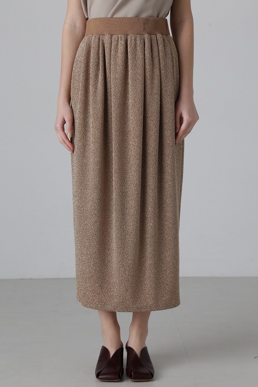 【アドーア/ADORE】のシャイニーニットジャガードスカート 人気、トレンドファッション・服の通販 founy(ファニー) 　ファッション　Fashion　レディースファッション　Fashion for Women　スカート　Skirts　ロングスカート　Long Skirts / Maxi & Midi Skirts　メタリック　Metallic, Shiny Finish　ランダム　Random, Irregular　リラックス　Relax, Relaxed Fit　ロング　Long, Long-Length　other-2|ID: prp329100004605910 ipo3291000000032826318