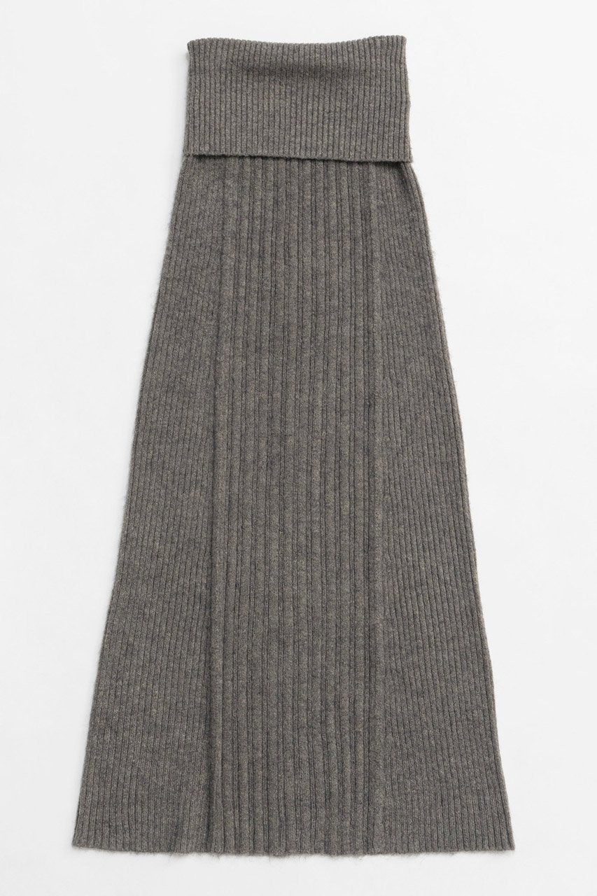 【メゾンスペシャル/MAISON SPECIAL】のKnit Maxi Length Skirt/マキシニットスカート インテリア・キッズ・メンズ・レディースファッション・服の通販 founy(ファニー) 　ファッション　Fashion　レディースファッション　Fashion for Women　スカート　Skirts　ロングスカート　Long Skirts / Maxi & Midi Skirts　スウェット / スエット　Sweatshirt, Sweatwear　フェミニン　Feminine, Girly　フロント　Front, Front Design　防寒　Cold Protection, Winter-Ready　ロング　Long, Long-Length　冬　Winter / This Winter　A/W・秋冬　Autumn/Winter　GRY(グレー)|ID: prp329100004605911 ipo3291000000032826322