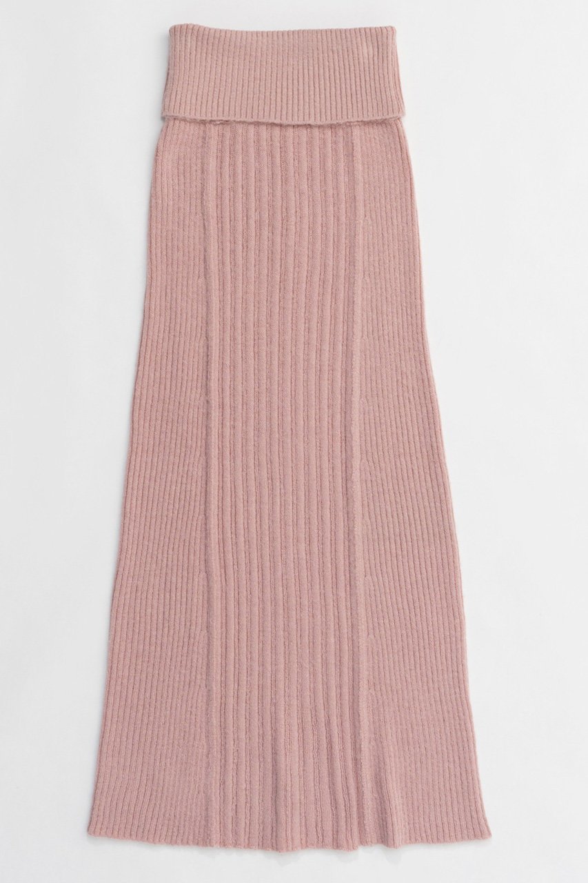 【メゾンスペシャル/MAISON SPECIAL】のKnit Maxi Length Skirt/マキシニットスカート インテリア・キッズ・メンズ・レディースファッション・服の通販 founy(ファニー) 　ファッション　Fashion　レディースファッション　Fashion for Women　スカート　Skirts　ロングスカート　Long Skirts / Maxi & Midi Skirts　スウェット / スエット　Sweatshirt, Sweatwear　フェミニン　Feminine, Girly　フロント　Front, Front Design　防寒　Cold Protection, Winter-Ready　ロング　Long, Long-Length　冬　Winter / This Winter　A/W・秋冬　Autumn/Winter　再入荷　Restock / Back in Stock　PNK(ピンク)|ID: prp329100004605911 ipo3291000000035054713