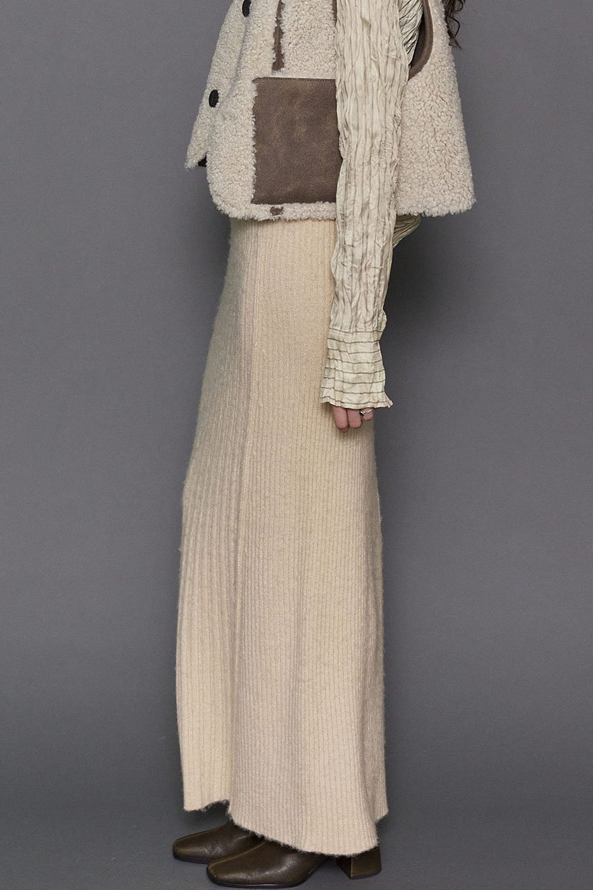 【メゾンスペシャル/MAISON SPECIAL】のKnit Maxi Length Skirt/マキシニットスカート 人気、トレンドファッション・服の通販 founy(ファニー) 　ファッション　Fashion　レディースファッション　Fashion for Women　スカート　Skirts　ロングスカート　Long Skirts / Maxi & Midi Skirts　スウェット / スエット　Sweatshirt, Sweatwear　フェミニン　Feminine, Girly　フロント　Front, Front Design　防寒　Cold Protection, Winter-Ready　ロング　Long, Long-Length　冬　Winter / This Winter　A/W・秋冬　Autumn/Winter　再入荷　Restock / Back in Stock　other-6|ID: prp329100004605911 ipo3291000000035054718