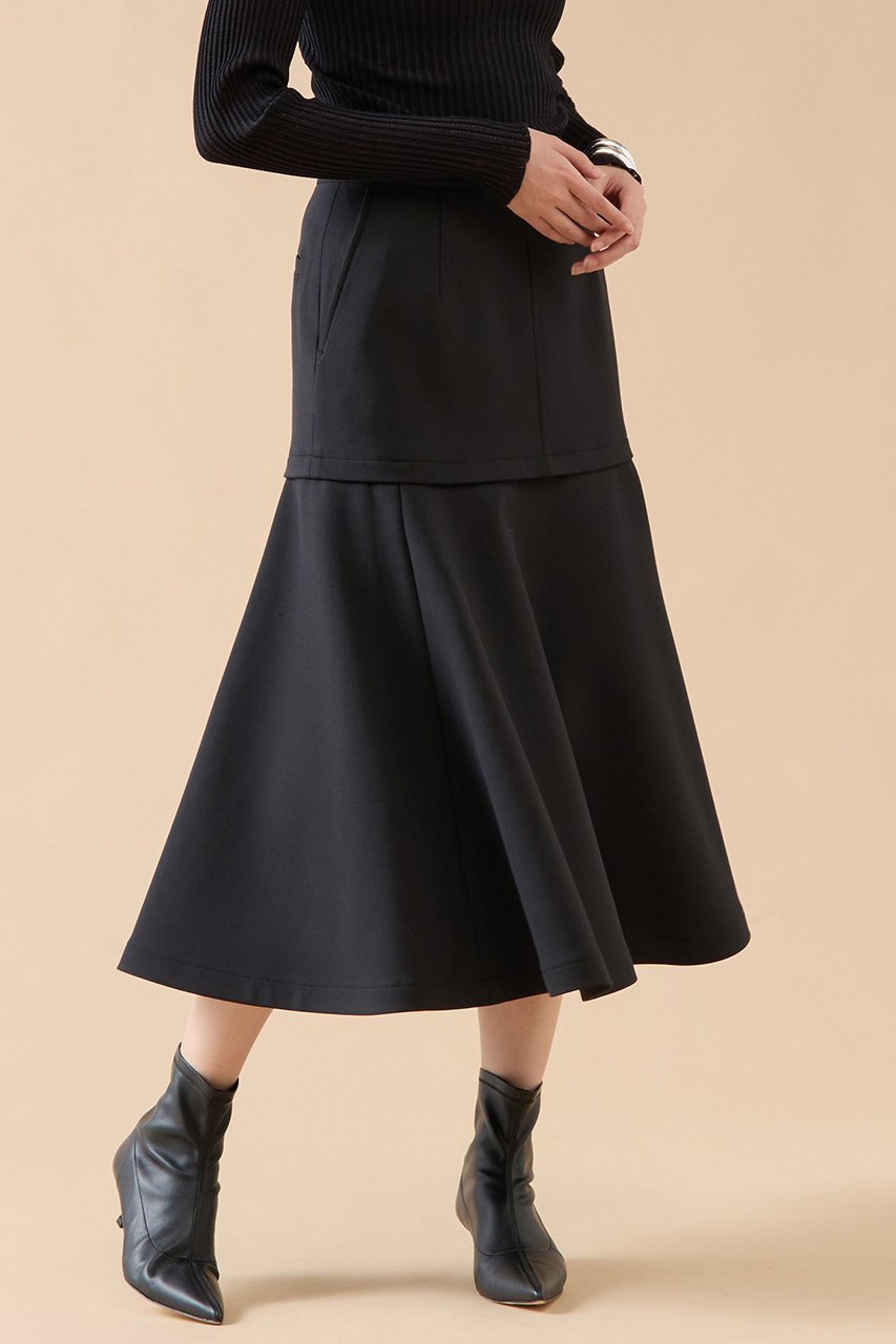 【マルティニーク/martinique】のフォルムフレアスカート(セットアップ可) 人気、トレンドファッション・服の通販 founy(ファニー) 　ファッション　Fashion　レディースファッション　Fashion for Women　セットアップ　Matching Sets　スカート・ミニ/ミディ/マキシ　Skirts / Mini, Midi & Maxi Skirts　スカート　Skirts　Aライン・フレアスカート　A-Line & Flared Skirts　ロングスカート　Long Skirts / Maxi & Midi Skirts　おすすめ　Recommended / Our Picks　シンプル　Simple, Minimal　セットアップ　Set-Up, Coordinated Outfit　バランス　Balance, Style Balance　フォルム　Silhouette, Form　フレア　Flare, Flared　ロング　Long, Long-Length　 other-1|ID: prp329100004605914 ipo3291000000032826358