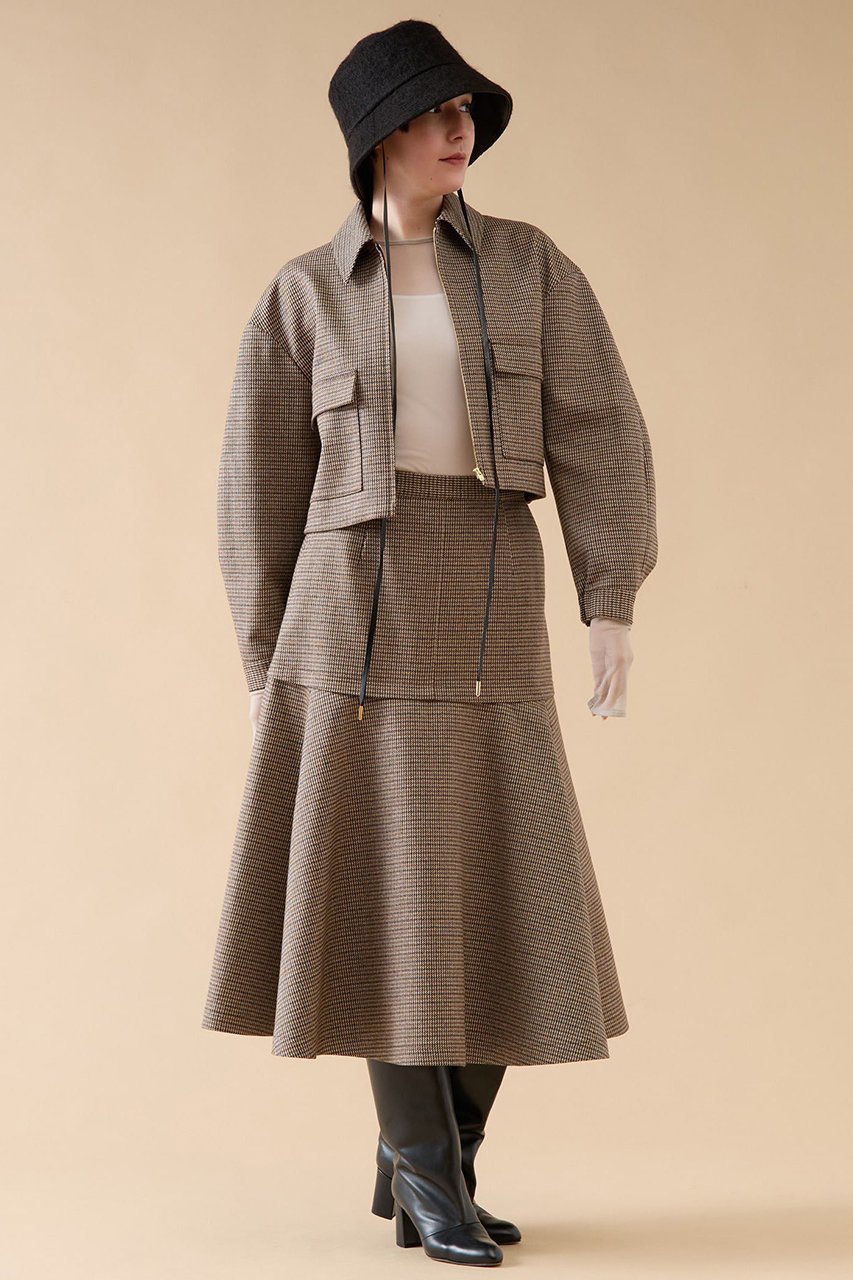 【マルティニーク/martinique】のフォルムフレアスカート(セットアップ可) 人気、トレンドファッション・服の通販 founy(ファニー) 　ファッション　Fashion　レディースファッション　Fashion for Women　セットアップ　Matching Sets　スカート・ミニ/ミディ/マキシ　Skirts / Mini, Midi & Maxi Skirts　スカート　Skirts　Aライン・フレアスカート　A-Line & Flared Skirts　ロングスカート　Long Skirts / Maxi & Midi Skirts　おすすめ　Recommended / Our Picks　シンプル　Simple, Minimal　セットアップ　Set-Up, Coordinated Outfit　バランス　Balance, Style Balance　フォルム　Silhouette, Form　フレア　Flare, Flared　ロング　Long, Long-Length　other-3|ID: prp329100004605914 ipo3291000000032826362