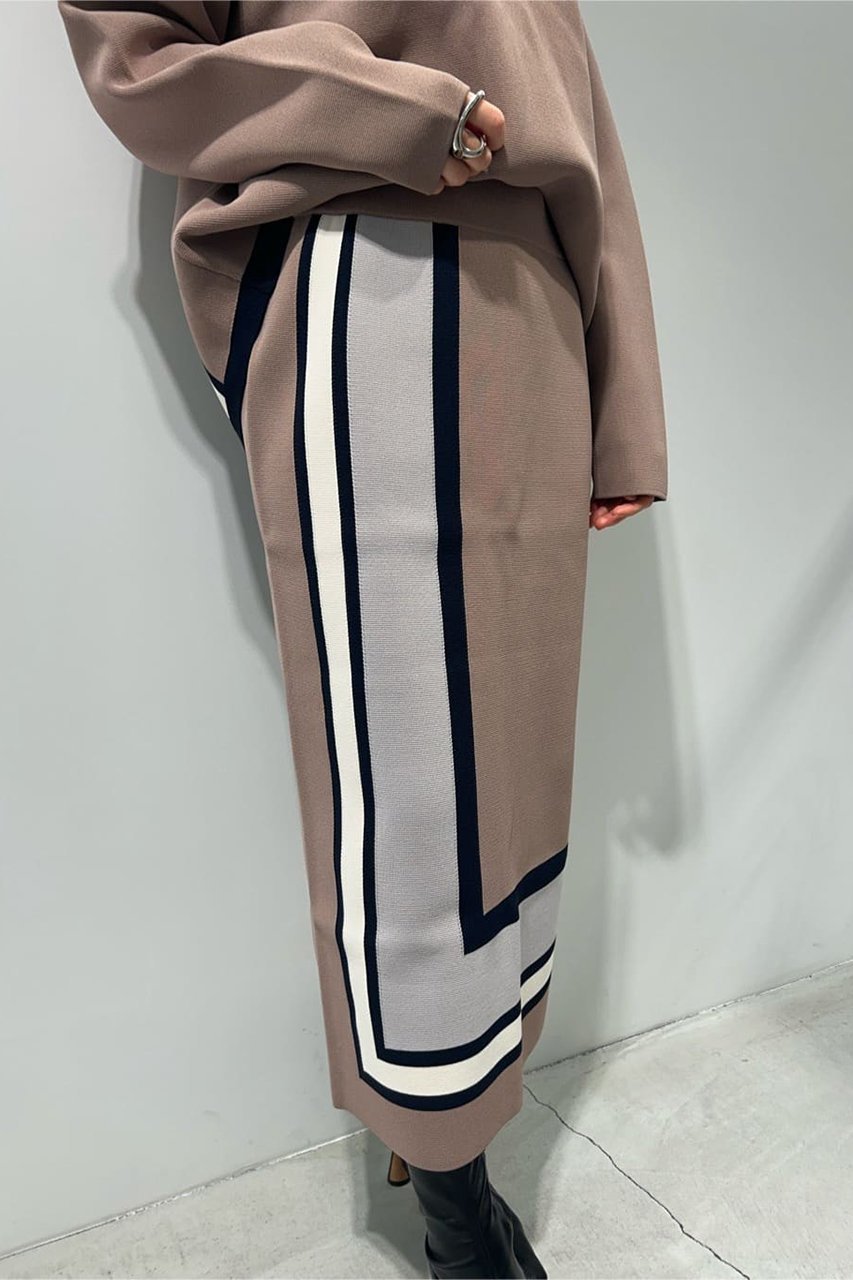 【アドーア/ADORE】のラインニットスカート 人気、トレンドファッション・服の通販 founy(ファニー) 　ファッション　Fashion　レディースファッション　Fashion for Women　スカート　Skirts　ロングスカート　Long Skirts / Maxi & Midi Skirts　ストレッチ　Stretch, Stretchy Fabric　ミラノリブ　Milano Rib, Milano Stitch　ロング　Long, Long-Length　other-6|ID: prp329100004605925 ipo3291000000032826683