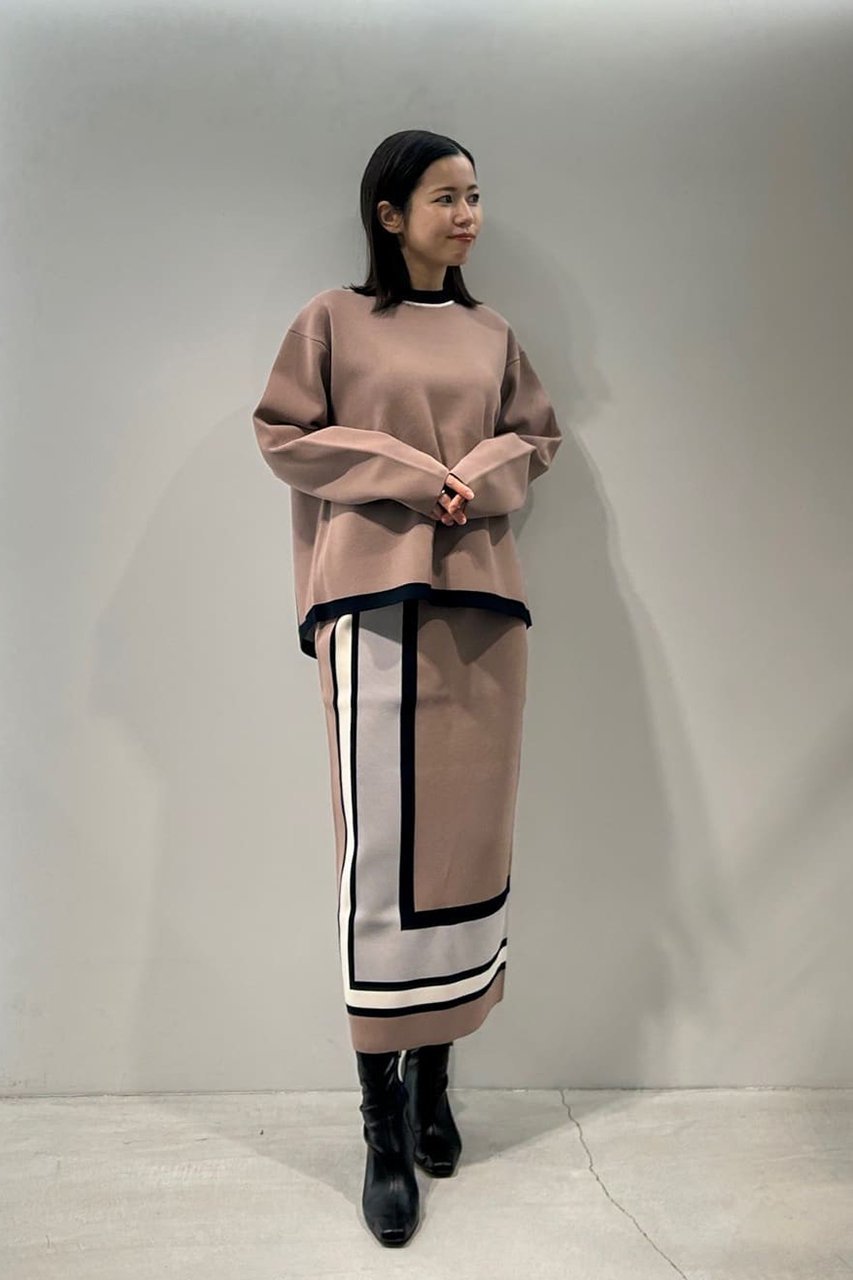 【アドーア/ADORE】のラインニットスカート 人気、トレンドファッション・服の通販 founy(ファニー) 　ファッション　Fashion　レディースファッション　Fashion for Women　スカート　Skirts　ロングスカート　Long Skirts / Maxi & Midi Skirts　ストレッチ　Stretch, Stretchy Fabric　ミラノリブ　Milano Rib, Milano Stitch　ロング　Long, Long-Length　other-7|ID: prp329100004605925 ipo3291000000032826684