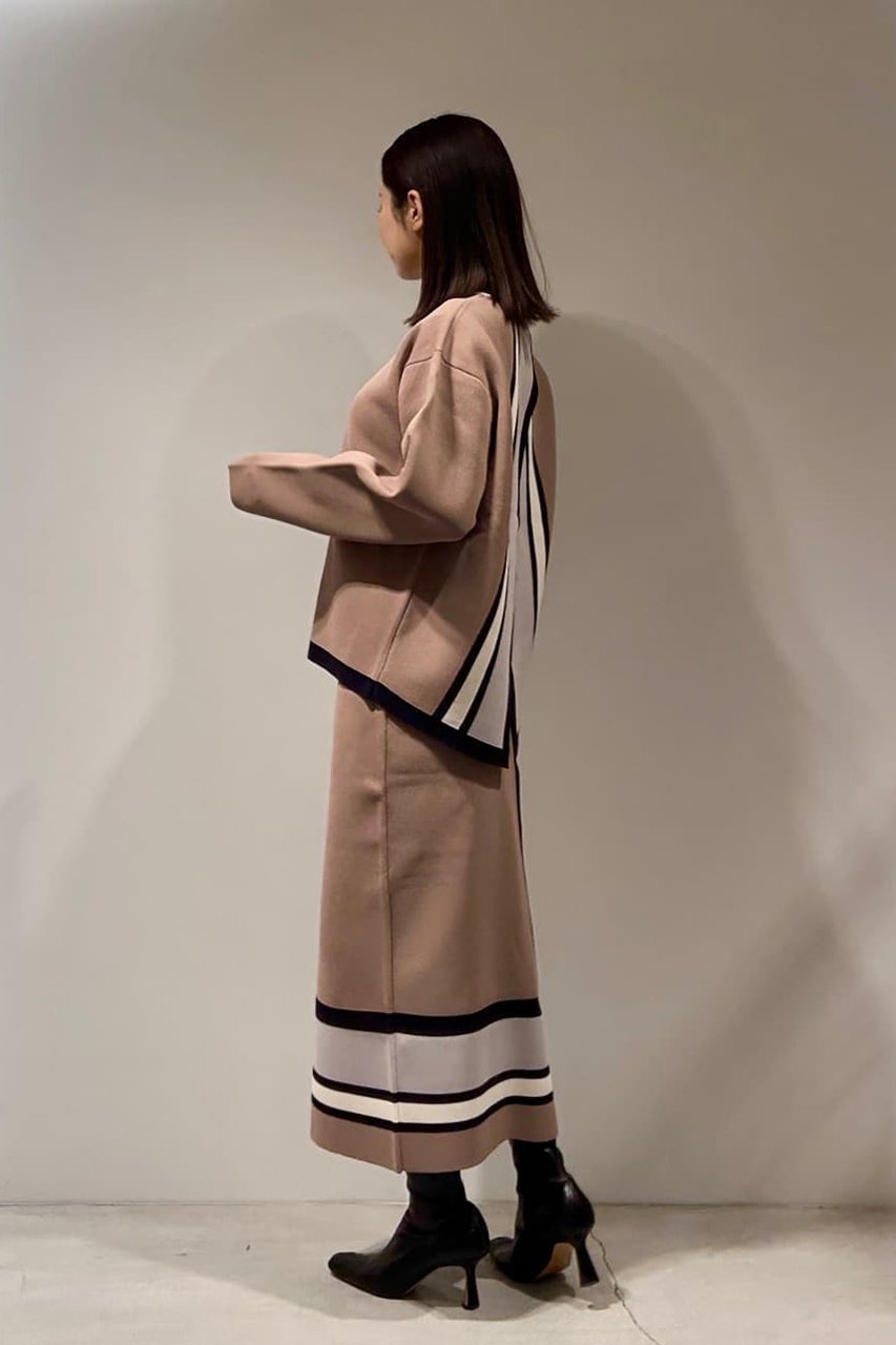 【アドーア/ADORE】のラインニットスカート 人気、トレンドファッション・服の通販 founy(ファニー) 　ファッション　Fashion　レディースファッション　Fashion for Women　スカート　Skirts　ロングスカート　Long Skirts / Maxi & Midi Skirts　ストレッチ　Stretch, Stretchy Fabric　ミラノリブ　Milano Rib, Milano Stitch　ロング　Long, Long-Length　other-8|ID: prp329100004605925 ipo3291000000032826685
