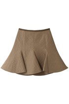【デザイン ワークス/DESIGN WORKS】のフクレフレアミニスカート モカ|ID: prp329100004605926 ipo3291000000032826694