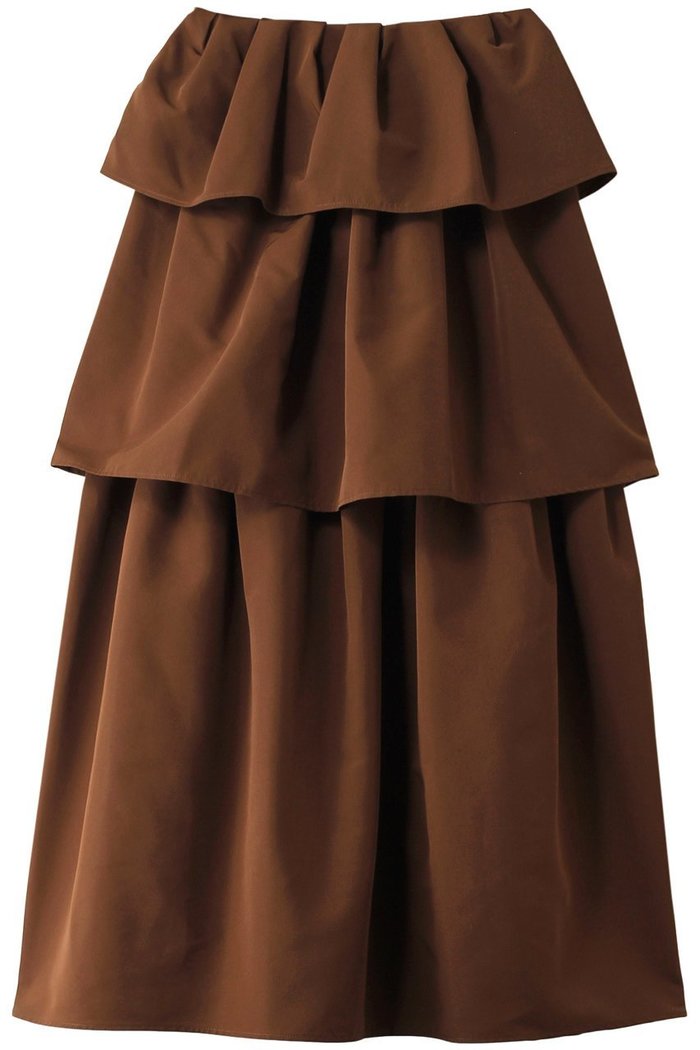 【クラネ/CLANE】のFRILL TIERED SKIRT スカート インテリア・キッズ・メンズ・レディースファッション・服の通販 founy(ファニー) https://founy.com/ ファッション Fashion レディースファッション Fashion for Women スカート Skirts ティアードスカート Tiered Skirts ロングスカート Long Skirts / Maxi & Midi Skirts おすすめ Recommended / Our Picks グログラン Grosgrain, Grosgrain Ribbon ティアードスカート Tiered Skirt, Flounced Skirt パーティ Party, Party Style フリル Frill, Ruffle ロング Long, Long-Length |ID: prp329100004605929 ipo3291000000032826840