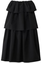 【クラネ/CLANE】のFRILL TIERED SKIRT スカート BLACK|ID: prp329100004605929 ipo3291000000032826842