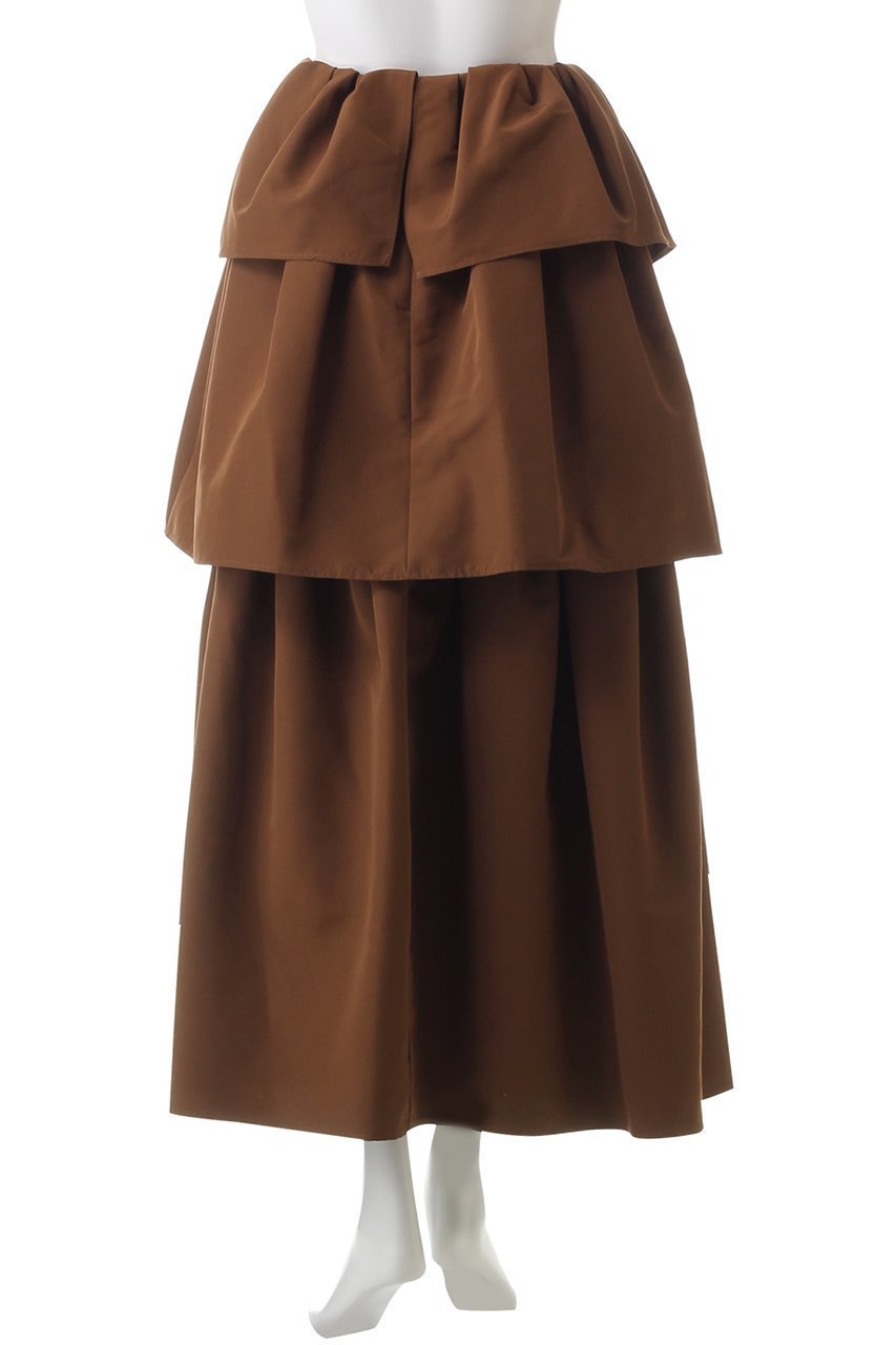 【クラネ/CLANE】のFRILL TIERED SKIRT スカート 人気、トレンドファッション・服の通販 founy(ファニー) 　ファッション　Fashion　レディースファッション　Fashion for Women　スカート　Skirts　ティアードスカート　Tiered Skirts　ロングスカート　Long Skirts / Maxi & Midi Skirts　おすすめ　Recommended / Our Picks　グログラン　Grosgrain, Grosgrain Ribbon　ティアードスカート　Tiered Skirt, Flounced Skirt　パーティ　Party, Party Style　フリル　Frill, Ruffle　ロング　Long, Long-Length　other-4|ID: prp329100004605929 ipo3291000000032826845