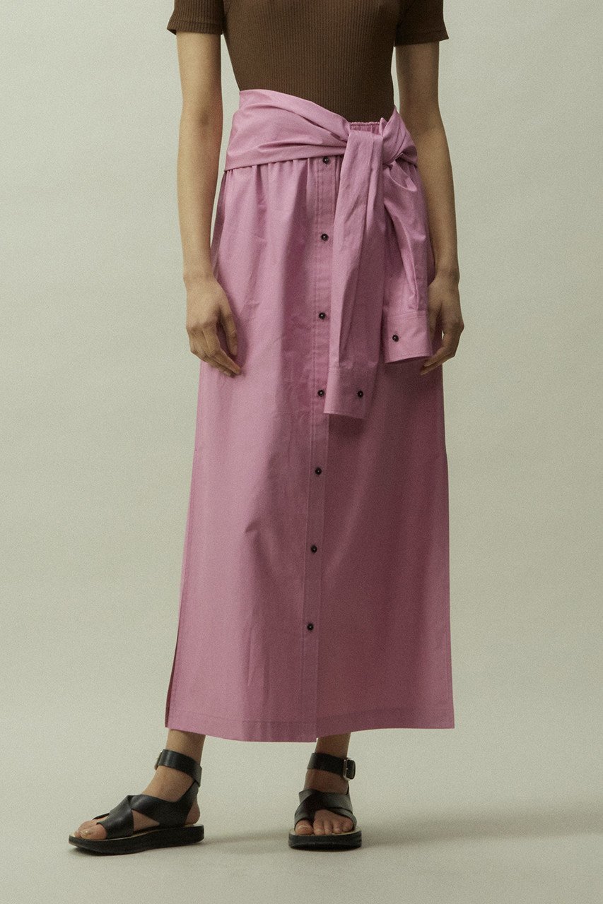 【マルティニーク/martinique】の【CURRENTAGE】シャツドレススカート 人気、トレンドファッション・服の通販 founy(ファニー) 　ファッション　Fashion　レディースファッション　Fashion for Women　スカート　Skirts　ロングスカート　Long Skirts / Maxi & Midi Skirts　ストライプ　Stripe, Striped Pattern　チュニック　Tunic, Long Top　ドレス　Dress, One-Piece　ロング　Long, Long-Length　今季　This Season, Current Season　定番　Standard, Basic Item　 other-1|ID: prp329100004605936 ipo3291000000032826959