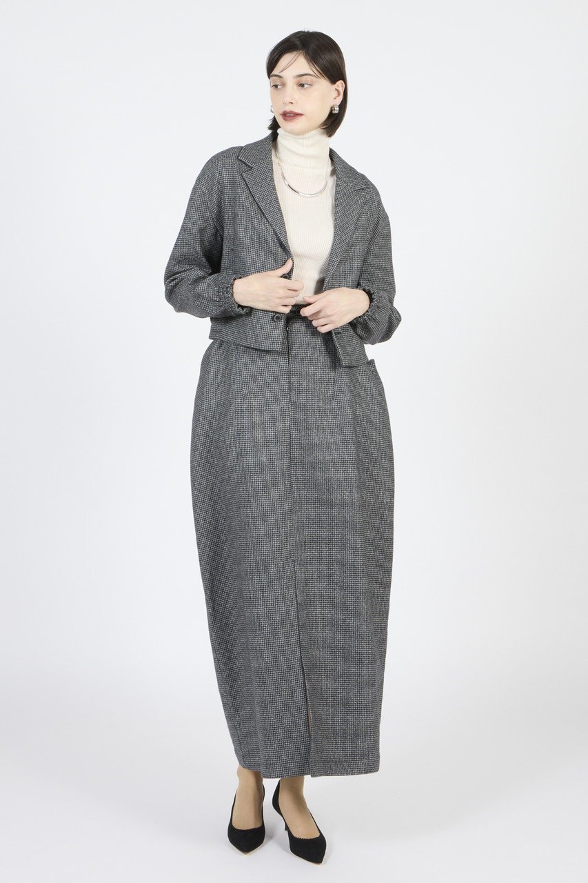 【エムティーモデリスト/mtmodelist】のリバーフラノスカート 人気、トレンドファッション・服の通販 founy(ファニー) 　ファッション　Fashion　レディースファッション　Fashion for Women　スカート　Skirts　ロングスカート　Long Skirts / Maxi & Midi Skirts　スリット　Slit, Slit Detail　スリム　Slim, Slim Fit　メンズ　Men's, Menswear　ロング　Long, Long-Length　other-6|ID: prp329100004605938 ipo3291000000032827026