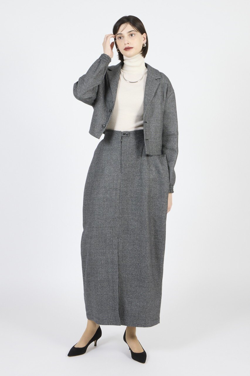 【エムティーモデリスト/mtmodelist】のリバーフラノスカート 人気、トレンドファッション・服の通販 founy(ファニー) 　ファッション　Fashion　レディースファッション　Fashion for Women　スカート　Skirts　ロングスカート　Long Skirts / Maxi & Midi Skirts　スリット　Slit, Slit Detail　スリム　Slim, Slim Fit　メンズ　Men's, Menswear　ロング　Long, Long-Length　other-7|ID: prp329100004605938 ipo3291000000032827027