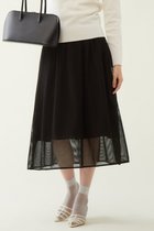 【マルティニーク/martinique】のメッシュスカート ブラック|ID: prp329100004605939 ipo3291000000036230054