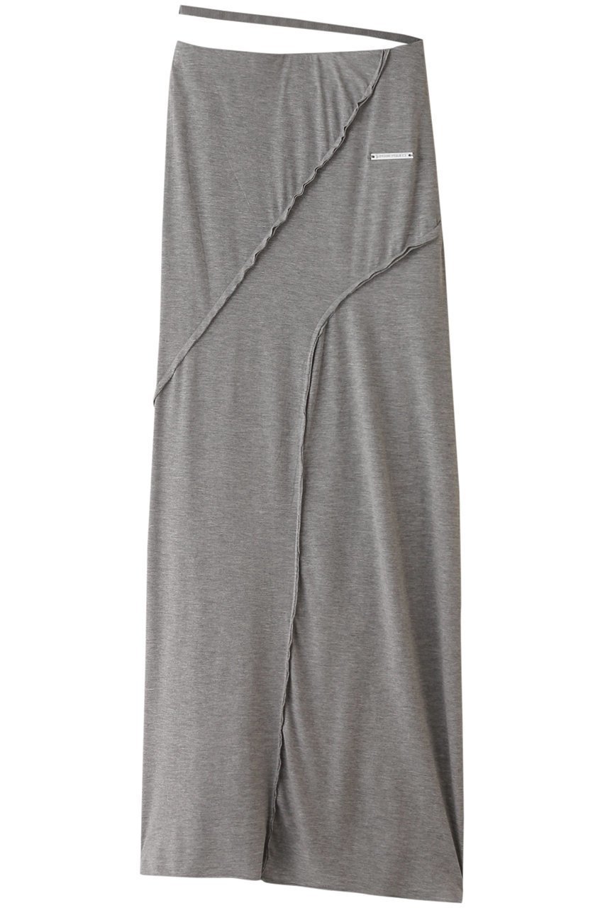 【プランク プロジェクト/PRANK PROJECT】のアウトシームカットマキシスカート / Out Seam Cut Maxi Skirt インテリア・キッズ・メンズ・レディースファッション・服の通販 founy(ファニー) ファッション Fashion レディースファッション Fashion for Women スカート Skirts ロングスカート Long Skirts / Maxi & Midi Skirts おすすめ Recommended / Our Picks とろみ Fluid, Flowy Fabric なめらか Smooth, Silky Texture カットソー Cut and Sewn Top セットアップ Set-Up, Coordinated Outfit マキシ Maxi, Full Length メタル Metal, Metal Parts モチーフ Motif, Design Theme ロング Long, Long-Length GRY(グレー)|ID: prp329100004605940 ipo3291000000035838419