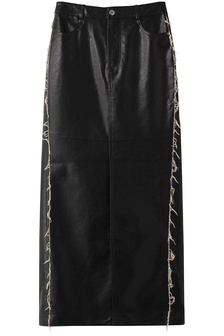 【メゾンスペシャル/MAISON SPECIAL】のVegan Leather Tight Skirt/ヴィーガンレザータイトスカート 人気、トレンドファッション・服の通販 founy(ファニー) 　ファッション　Fashion　レディースファッション　Fashion for Women　スカート　Skirts　ロングスカート　Long Skirts / Maxi & Midi Skirts　おすすめ　Recommended / Our Picks　ガーリー　Girly, Feminine Style　ジャケット　Jacket, Outerwear　タイトスカート　Pencil Skirt, Tight Skirt　トレンド　Trend, Trending Now　フリル　Frill, Ruffle　マキシ　Maxi, Full Length　レース　Lace, Lace Fabric　ロング　Long, Long-Length　ヴィンテージ　Vintage Style　 other-1|ID: prp329100004605941 ipo3291000000032827089