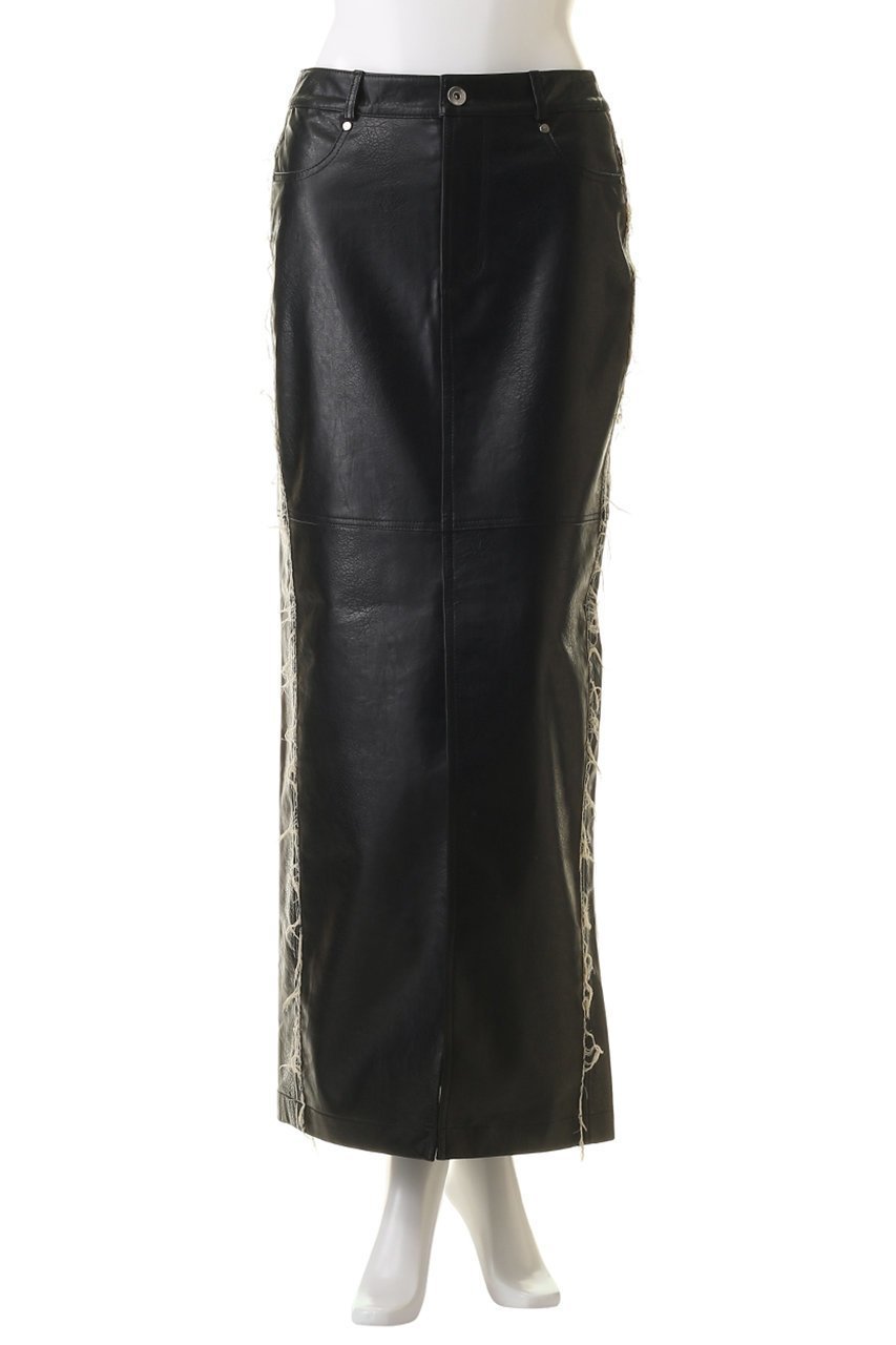 【メゾンスペシャル/MAISON SPECIAL】のVegan Leather Tight Skirt/ヴィーガンレザータイトスカート 人気、トレンドファッション・服の通販 founy(ファニー) 　ファッション　Fashion　レディースファッション　Fashion for Women　スカート　Skirts　ロングスカート　Long Skirts / Maxi & Midi Skirts　おすすめ　Recommended / Our Picks　ガーリー　Girly, Feminine Style　ジャケット　Jacket, Outerwear　タイトスカート　Pencil Skirt, Tight Skirt　トレンド　Trend, Trending Now　フリル　Frill, Ruffle　マキシ　Maxi, Full Length　レース　Lace, Lace Fabric　ロング　Long, Long-Length　ヴィンテージ　Vintage Style　other-2|ID: prp329100004605941 ipo3291000000032827093