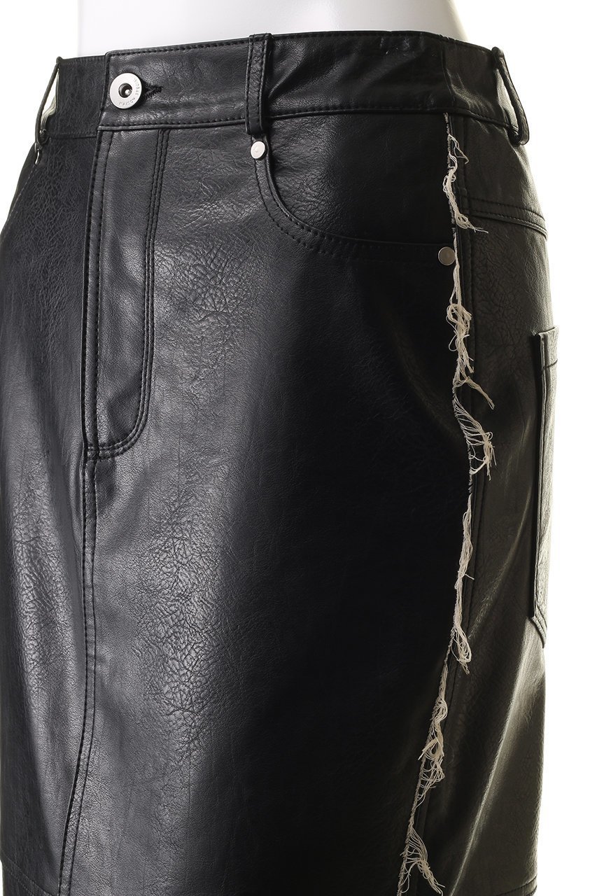 【メゾンスペシャル/MAISON SPECIAL】のVegan Leather Tight Skirt/ヴィーガンレザータイトスカート 人気、トレンドファッション・服の通販 founy(ファニー) 　ファッション　Fashion　レディースファッション　Fashion for Women　スカート　Skirts　ロングスカート　Long Skirts / Maxi & Midi Skirts　おすすめ　Recommended / Our Picks　ガーリー　Girly, Feminine Style　ジャケット　Jacket, Outerwear　タイトスカート　Pencil Skirt, Tight Skirt　トレンド　Trend, Trending Now　フリル　Frill, Ruffle　マキシ　Maxi, Full Length　レース　Lace, Lace Fabric　ロング　Long, Long-Length　ヴィンテージ　Vintage Style　other-5|ID: prp329100004605941 ipo3291000000032827096