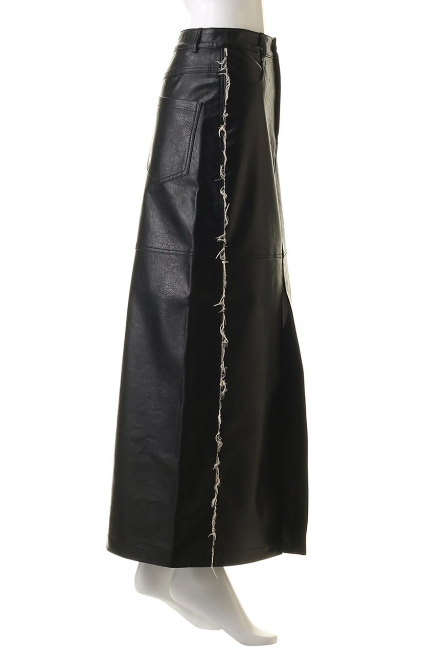 【メゾンスペシャル/MAISON SPECIAL】のfaux Leather Tight Skirt/フェイクレザータイトスカート 人気、トレンドファッション・服の通販 founy(ファニー) 　ファッション　Fashion　レディースファッション　Fashion for Women　スカート　Skirts　ロングスカート　Long Skirts / Maxi & Midi Skirts　おすすめ　Recommended / Our Picks　ガーリー　Girly, Feminine Style　ジャケット　Jacket, Outerwear　タイトスカート　Pencil Skirt, Tight Skirt　トレンド　Trend, Trending Now　フェイクレザー　Faux Leather, PU Leather　フリル　Frill, Ruffle　マキシ　Maxi, Full Length　レース　Lace, Lace Fabric　ロング　Long, Long-Length　ヴィンテージ　Vintage Style　other-3|ID: prp329100004605941 ipo3291000000035334265