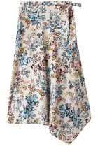 【デザイン ワークス/DESIGN WORKS】のフラワープリントイレギュラーヘムスカート ベージュ|ID: prp329100004605942 ipo3291000000032827101
