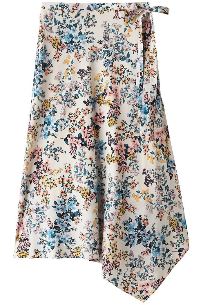 【デザイン ワークス/DESIGN WORKS】のフラワープリントイレギュラーヘムスカート インテリア・キッズ・メンズ・レディースファッション・服の通販 founy(ファニー) https://founy.com/ ファッション Fashion レディースファッション Fashion for Women スカート Skirts ロングスカート Long Skirts / Maxi & Midi Skirts イレギュラーヘム Irregular Hem クラシカル Classical, Vintage-Inspired スマート Smart, Elegant フラワー Flower, Floral プリント Print, Printed Pattern リゾート Resort, Vacation Style ロング Long, Long-Length |ID: prp329100004605942 ipo3291000000036187163