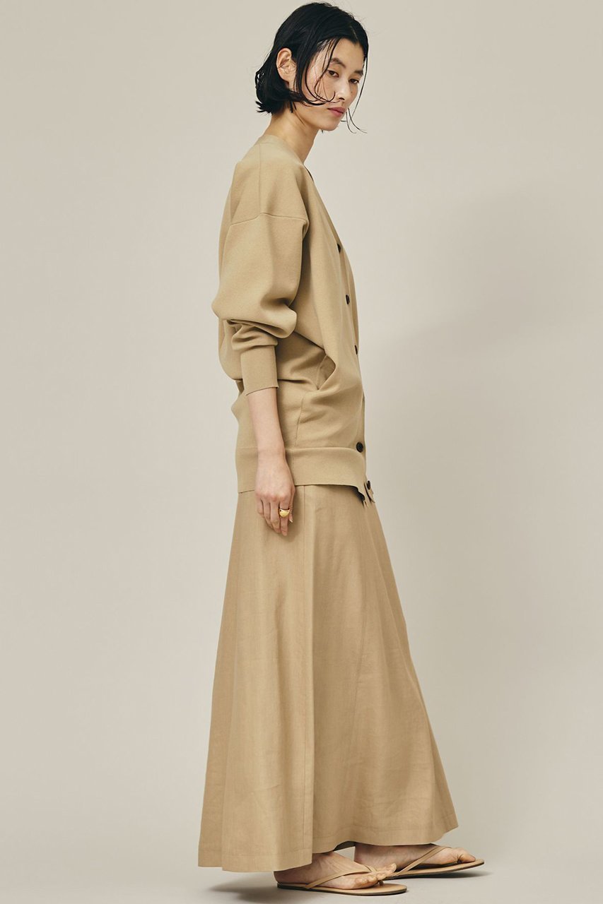 【カレンソロジー/Curensology】のエラスティックリネンスカート 人気、トレンドファッション・服の通販 founy(ファニー) 　ファッション　Fashion　レディースファッション　Fashion for Women　スカート　Skirts　ロングスカート　Long Skirts / Maxi & Midi Skirts　おすすめ　Recommended / Our Picks　イタリア　Italy　シンプル　Simple, Minimal　バランス　Balance, Style Balance　リネン　Linen, Linen Fabric　ロング　Long, Long-Length　エレガント 上品　Elegant　other-3|ID: prp329100004605943 ipo3291000000032827135