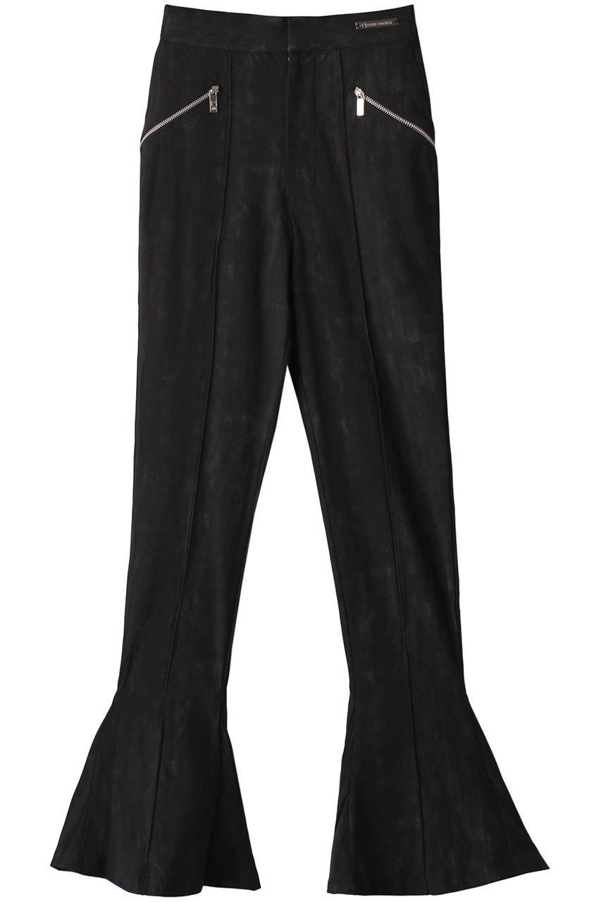 【プランク プロジェクト/PRANK PROJECT】のスリムフレアパンツ / Slim Flared Pants インテリア・キッズ・メンズ・レディースファッション・服の通販 founy(ファニー) 　ファッション　Fashion　レディースファッション　Fashion for Women　パンツ　Pants & Trousers　おすすめ　Recommended / Our Picks　スウェット / スエット　Sweatshirt, Sweatwear　ストレッチ　Stretch, Stretchy Fabric　スリム　Slim, Slim Fit　プリント　Print, Printed Pattern　BLK(ブラック)|ID: prp329100004605952 ipo3291000000032827867