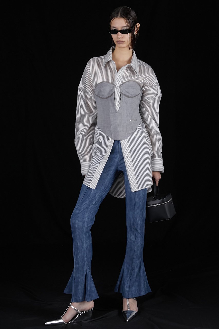 【プランク プロジェクト/PRANK PROJECT】のスリムフレアパンツ / Slim Flared Pants 人気、トレンドファッション・服の通販 founy(ファニー) 　ファッション　Fashion　レディースファッション　Fashion for Women　パンツ　Pants & Trousers　おすすめ　Recommended / Our Picks　スウェット / スエット　Sweatshirt, Sweatwear　ストレッチ　Stretch, Stretchy Fabric　スリム　Slim, Slim Fit　プリント　Print, Printed Pattern　other-8|ID: prp329100004605952 ipo3291000000032827875