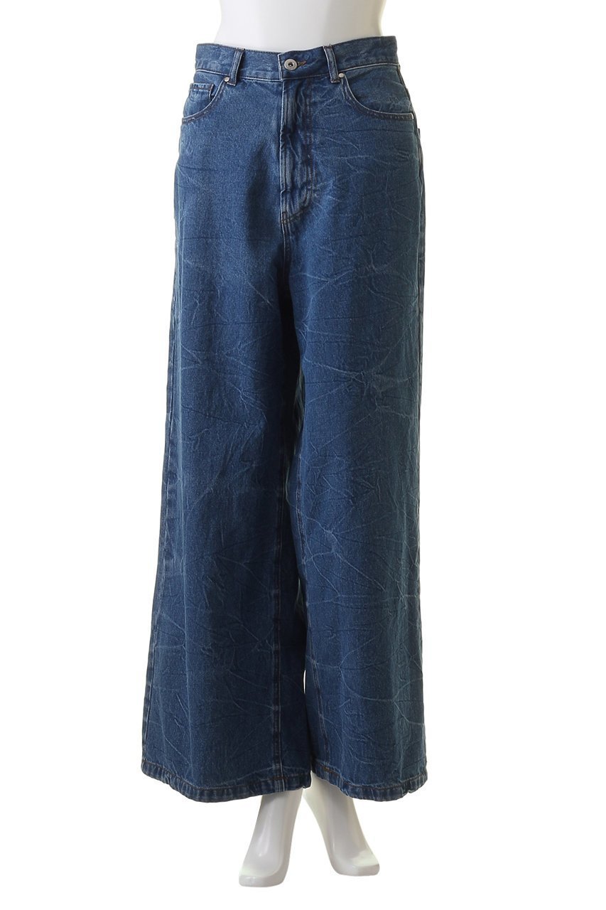 【メゾンスペシャル/MAISON SPECIAL】のWasher Wide Denim Pants/ワッシャーワイドデニムパンツ 人気、トレンドファッション・服の通販 founy(ファニー) 　ファッション　Fashion　レディースファッション　Fashion for Women　パンツ　Pants & Trousers　デニムパンツ・ジーンズ・美脚デニム　Denim Jeans & Pants　シンプル　Simple, Minimal　セットアップ　Set-Up, Coordinated Outfit　デニム　Denim, Jeans Material　ワッシャー　Washer, Crinkled Finish　other-2|ID: prp329100004605953 ipo3291000000036088068