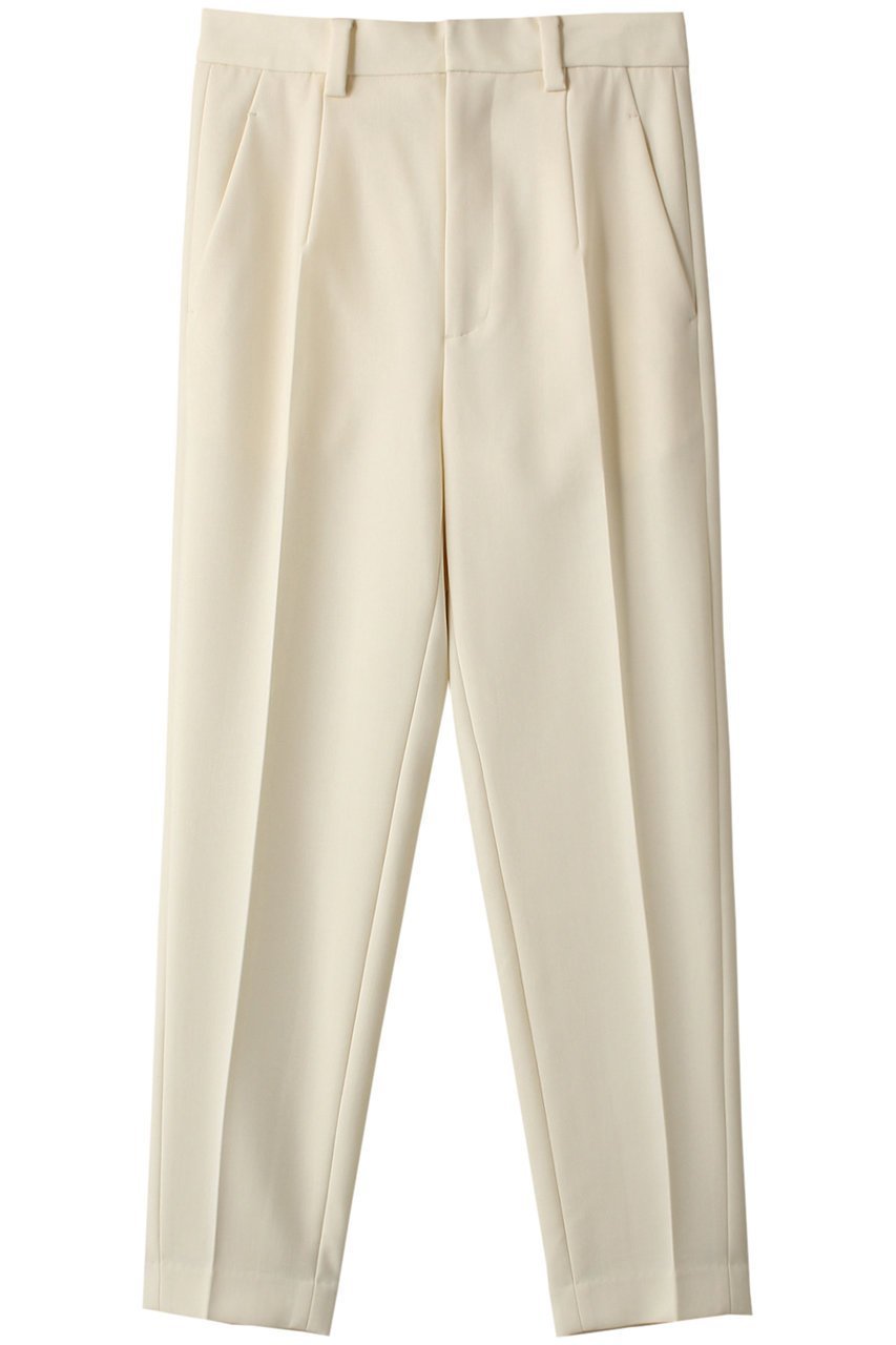 【デザイン ワークス/DESIGN WORKS】のサイド切替えストレートパンツ インテリア・キッズ・メンズ・レディースファッション・服の通販 founy(ファニー) 　ファッション　Fashion　レディースファッション　Fashion for Women　パンツ　Pants & Trousers　シンプル　Simple, Minimal　ストレート　Straight, Straight Cut　ベーシック　Basic, Essential　再入荷　Restock / Back in Stock　定番　Standard, Basic Item　ビジネス 仕事 通勤　Business / Work / Commuting　オフホワイト|ID: prp329100004605954 ipo3291000000034958070