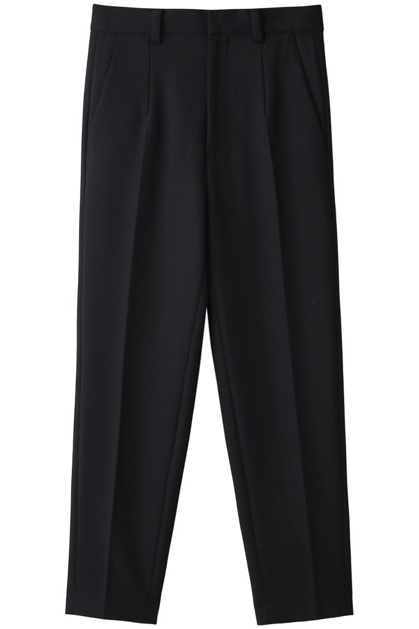 【デザイン ワークス/DESIGN WORKS】のサイド切替えストレートパンツ インテリア・キッズ・メンズ・レディースファッション・服の通販 founy(ファニー) 　ファッション　Fashion　レディースファッション　Fashion for Women　パンツ　Pants & Trousers　シンプル　Simple, Minimal　ストレート　Straight, Straight Cut　ベーシック　Basic, Essential　再入荷　Restock / Back in Stock　定番　Standard, Basic Item　ビジネス 仕事 通勤　Business / Work / Commuting　ダークネイビー|ID: prp329100004605954 ipo3291000000034958071