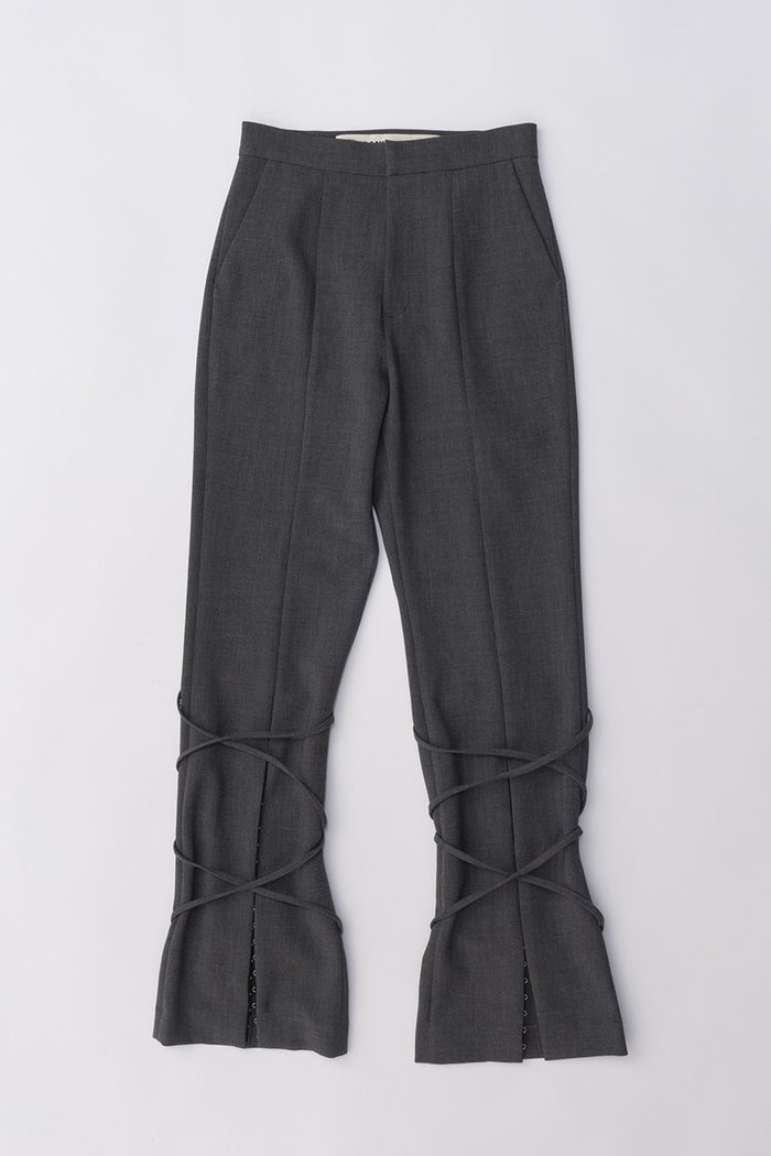 【プランク プロジェクト/PRANK PROJECT】のタイアップフレアパンツ / Tie Up Flare Pants インテリア・キッズ・メンズ・レディースファッション・服の通販 founy(ファニー) https://founy.com/ ファッション Fashion レディースファッション Fashion for Women パンツ Pants & Trousers ストレッチ Stretch, Stretchy Fabric スリット Slit, Slit Detail スリム Slim, Slim Fit フレア Flare, Flared レース Lace, Lace Fabric |ID: prp329100004605956 ipo3291000000032828035