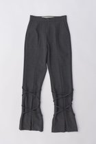【プランク プロジェクト/PRANK PROJECT】のタイアップフレアパンツ / Tie Up Flare Pants GRY(グレー)|ID: prp329100004605956 ipo3291000000035056362