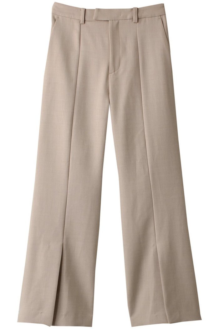 【エリオポール/heliopole】のウールフレアパンツ インテリア・キッズ・メンズ・レディースファッション・服の通販 founy(ファニー) https://founy.com/ ファッション Fashion レディースファッション Fashion for Women パンツ Pants & Trousers おすすめ Recommended / Our Picks ジャケット Jacket, Outerwear スリット Slit, Slit Detail セットアップ Set-Up, Coordinated Outfit ダブル Double, Double-Breasted フレア Flare, Flared フロント Front, Front Design |ID: prp329100004605957 ipo3291000000035334060