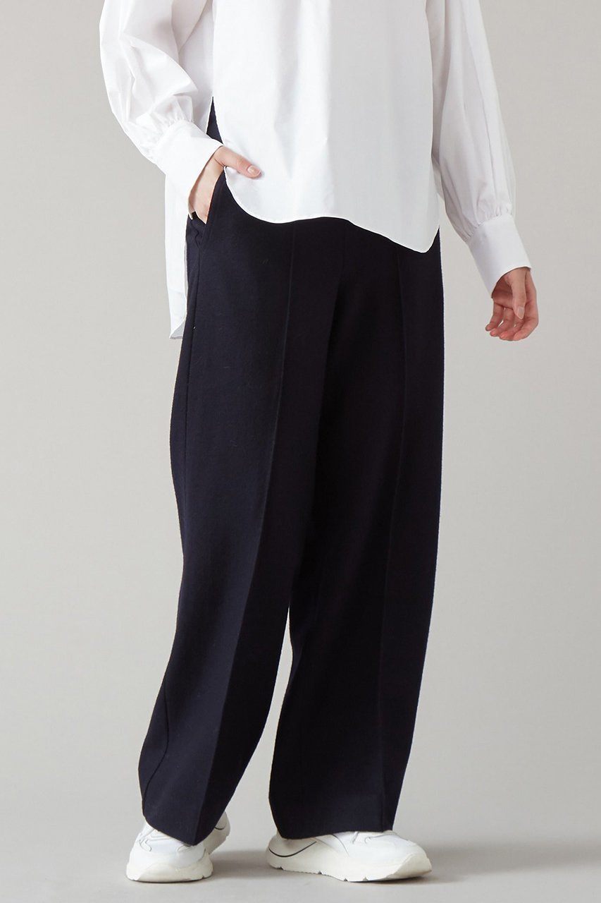 【マルティニーク/martinique】のウールジャージーパンツ 人気、トレンドファッション・服の通販 founy(ファニー) 　ファッション　Fashion　レディースファッション　Fashion for Women　パンツ　Pants & Trousers　ワイド　Wide, Wide Fit　冬　Winter / This Winter　other-4|ID: prp329100004605959 ipo3291000000032828093