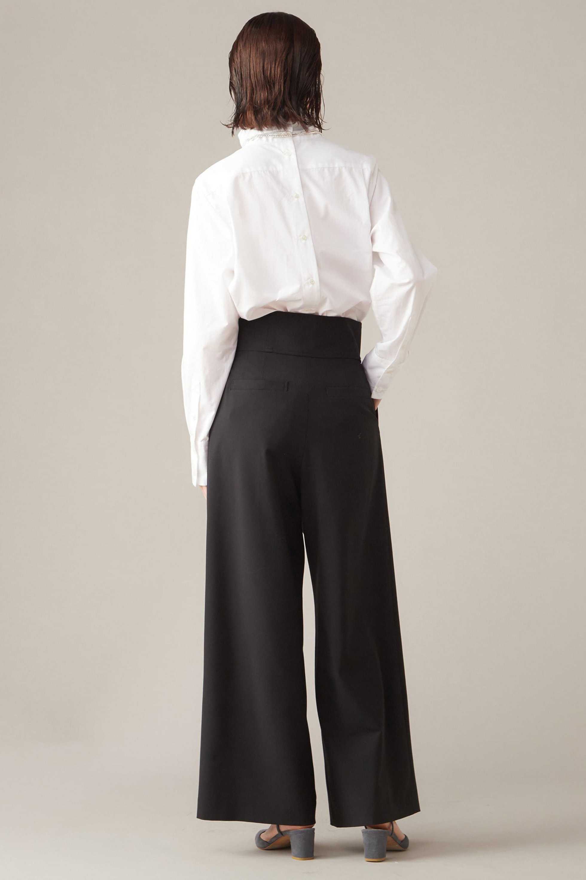 【マルティニーク/martinique】のハイウエストタックパンツ 人気、トレンドファッション・服の通販 founy(ファニー) 　ファッション　Fashion　レディースファッション　Fashion for Women　パンツ　Pants & Trousers　おすすめ　Recommended / Our Picks　シアー　Sheer, See-Through　ストレッチ　Stretch, Stretchy Fabric　バランス　Balance, Style Balance　ワイド　Wide, Wide Fit　other-4|ID: prp329100004605969 ipo3291000000032828227