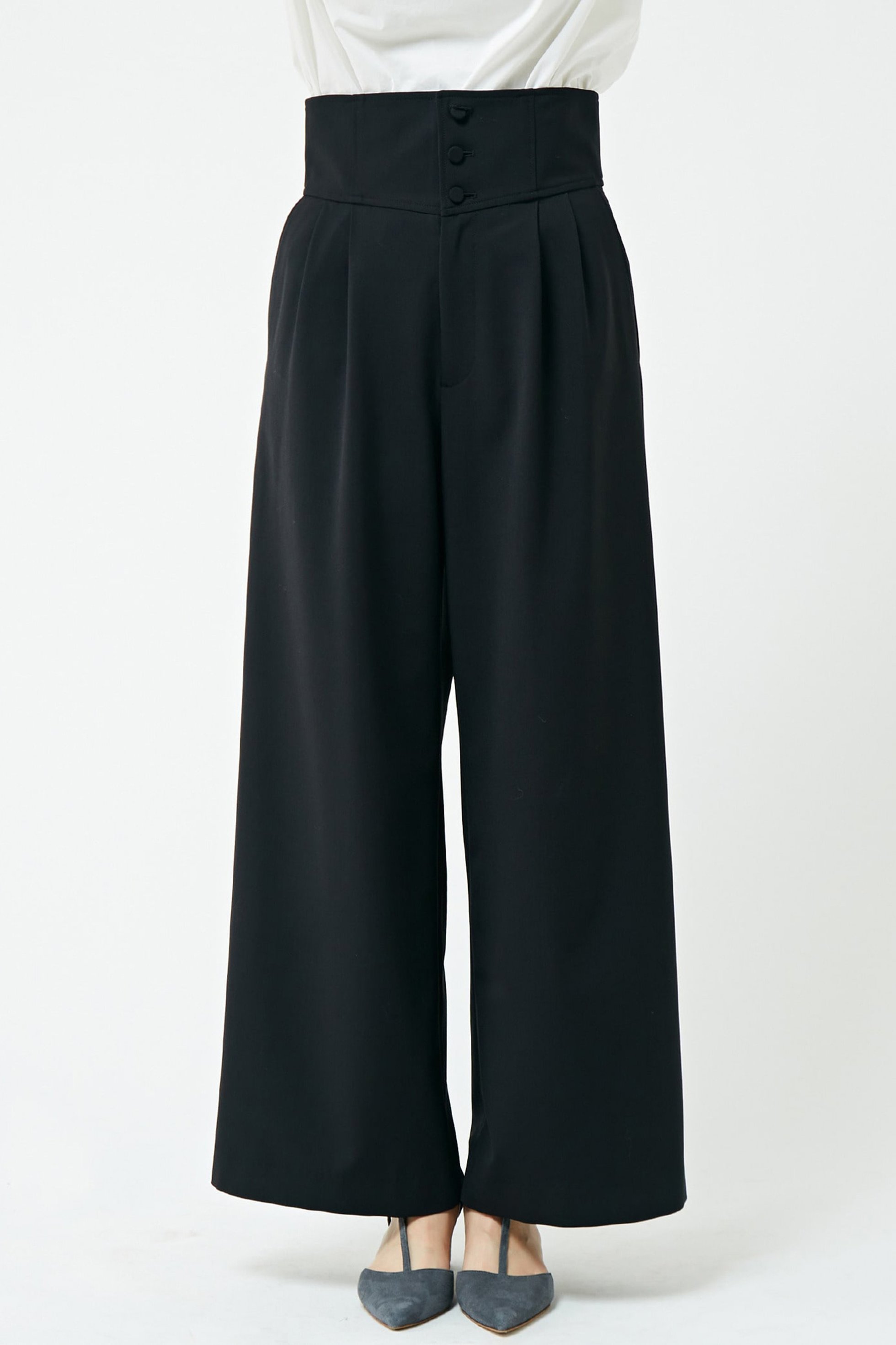 【マルティニーク/martinique】のハイウエストタックパンツ 人気、トレンドファッション・服の通販 founy(ファニー) 　ファッション　Fashion　レディースファッション　Fashion for Women　パンツ　Pants & Trousers　おすすめ　Recommended / Our Picks　シアー　Sheer, See-Through　ストレッチ　Stretch, Stretchy Fabric　バランス　Balance, Style Balance　ワイド　Wide, Wide Fit　other-7|ID: prp329100004605969 ipo3291000000032828230