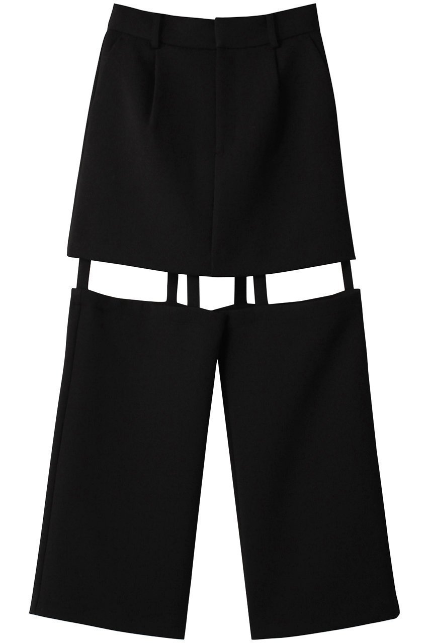 【プランク プロジェクト/PRANK PROJECT】のトリプルクロススカートパンツ / Triple Cloths Skirt Pants インテリア・キッズ・メンズ・レディースファッション・服の通販 founy(ファニー) 　ファッション　Fashion　レディースファッション　Fashion for Women　スカート　Skirts　パンツ　Pants & Trousers　インナー　Innerwear　ミニスカート　Mini Skirt, Short Skirt　夏　Summer　BLK(ブラック)|ID: prp329100004605973 ipo3291000000032828256