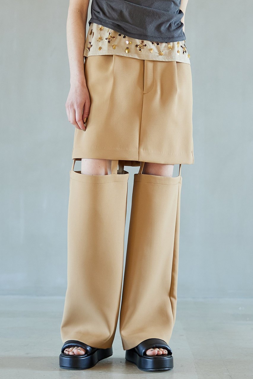 【プランク プロジェクト/PRANK PROJECT】のトリプルクロススカートパンツ / Triple Cloths Skirt Pants 人気、トレンドファッション・服の通販 founy(ファニー) 　ファッション　Fashion　レディースファッション　Fashion for Women　スカート　Skirts　パンツ　Pants & Trousers　インナー　Innerwear　ミニスカート　Mini Skirt, Short Skirt　夏　Summer　other-8|ID: prp329100004605973 ipo3291000000035056182