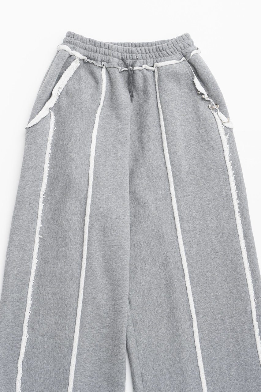 【プランク プロジェクト/PRANK PROJECT】のピアッシングスウェットパンツ/Piercing Sweat Pants 人気、トレンドファッション・服の通販 founy(ファニー) 　ファッション　Fashion　レディースファッション　Fashion for Women　パンツ　Pants & Trousers　セットアップ　Set-Up, Coordinated Outfit　ワイド　Wide, Wide Fit　other-2|ID: prp329100004605978 ipo3291000000032828371