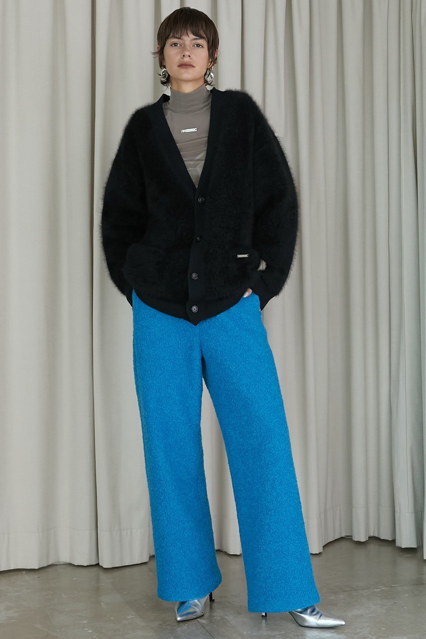 【プランク プロジェクト/PRANK PROJECT】のマルチファブリックパンツ/Multi Fabric Pants 人気、トレンドファッション・服の通販 founy(ファニー) 　ファッション　Fashion　レディースファッション　Fashion for Women　パンツ　Pants & Trousers　シンプル　Simple, Minimal　フェザー　Feather, Feather Detail　ループ　Loop, Loop Knit　再入荷　Restock / Back in Stock　other-8|ID: prp329100004605979 ipo3291000000032828396