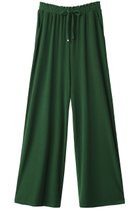 【ランバン オン ブルー/LANVIN en Bleu】のランダムリブゴムワイドパンツ グリーン|ID: prp329100004605982 ipo3291000000032828576
