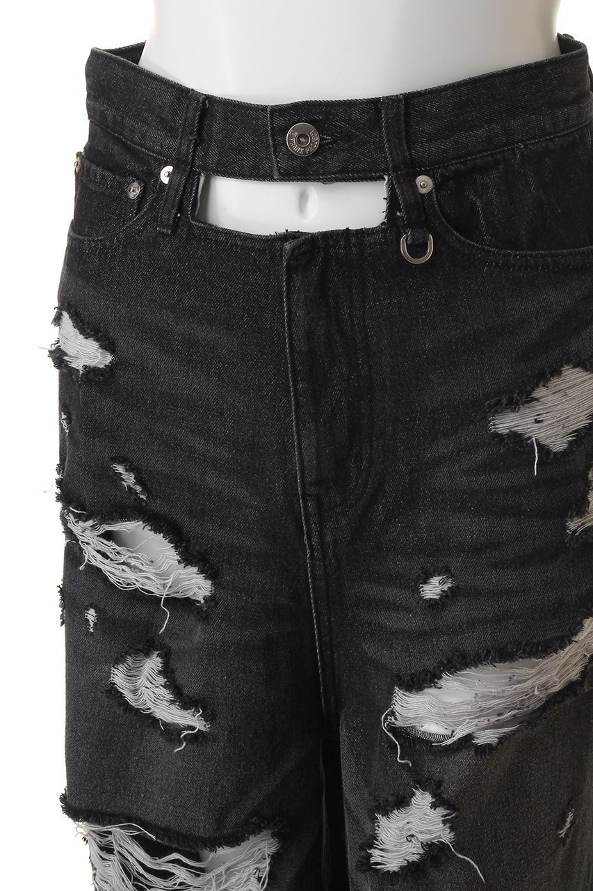 【プランク プロジェクト/PRANK PROJECT】のハードクラッシュワイドデニム / Hard Crushed Wide Denim 人気、トレンドファッション・服の通販 founy(ファニー) 　ファッション　Fashion　レディースファッション　Fashion for Women　パンツ　Pants & Trousers　デニムパンツ・ジーンズ・美脚デニム　Denim Jeans & Pants　おすすめ　Recommended / Our Picks　クラッシュ　Distressed, Crashed Style　コンパクト　Compact, Small Size　ダメージ　Distressed, Destroyed　デニム　Denim, Jeans Material　フロント　Front, Front Design　ワイド　Wide, Wide Fit　other-5|ID: prp329100004605983 ipo3291000000032828589