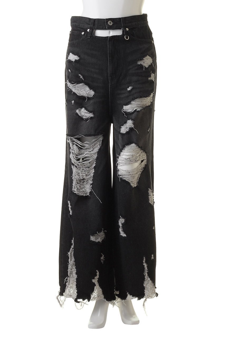 【プランク プロジェクト/PRANK PROJECT】のハードクラッシュワイドデニム / Hard Crushed Wide Denim 人気、トレンドファッション・服の通販 founy(ファニー) ファッション Fashion レディースファッション Fashion for Women パンツ Pants & Trousers デニムパンツ・ジーンズ・美脚デニム Denim Jeans & Pants おすすめ Recommended / Our Picks クラッシュ Distressed, Crashed Style コンパクト Compact, Small Size ダメージ Distressed, Destroyed デニム Denim, Jeans Material フロント Front, Front Design ワイド Wide, Wide Fit other-2|ID: prp329100004605983 ipo3291000000034423540