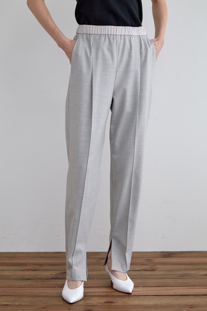 【ル フィル/LE PHIL】のポリエステルウールストレッチパンツ 人気、トレンドファッション・服の通販 founy(ファニー) 　ファッション　Fashion　レディースファッション　Fashion for Women　パンツ　Pants & Trousers　おすすめ　Recommended / Our Picks　サテン　Satin, Glossy Fabric　シューズ　Shoes, Footwear　ストレッチ　Stretch, Stretchy Fabric　スリット　Slit, Slit Detail　スリム　Slim, Slim Fit　セットアップ　Set-Up, Coordinated Outfit　センター　Center, Center Line　ツイル　Twist, Twisted Detail　テーパード　Tapered, Tapered Pants　ドレープ　Drape, Draping Fabric　フィット　Fit, Slim Fit　フェミニン　Feminine, Girly　フラット　Flat, Flat Shoes　other-8|ID: prp329100004605984 ipo3291000000032828660