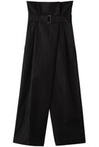 【ランバン オン ブルー/LANVIN en Bleu】のハイウエストベルトパンツ ブラック|ID: prp329100004605985 ipo3291000000032828754