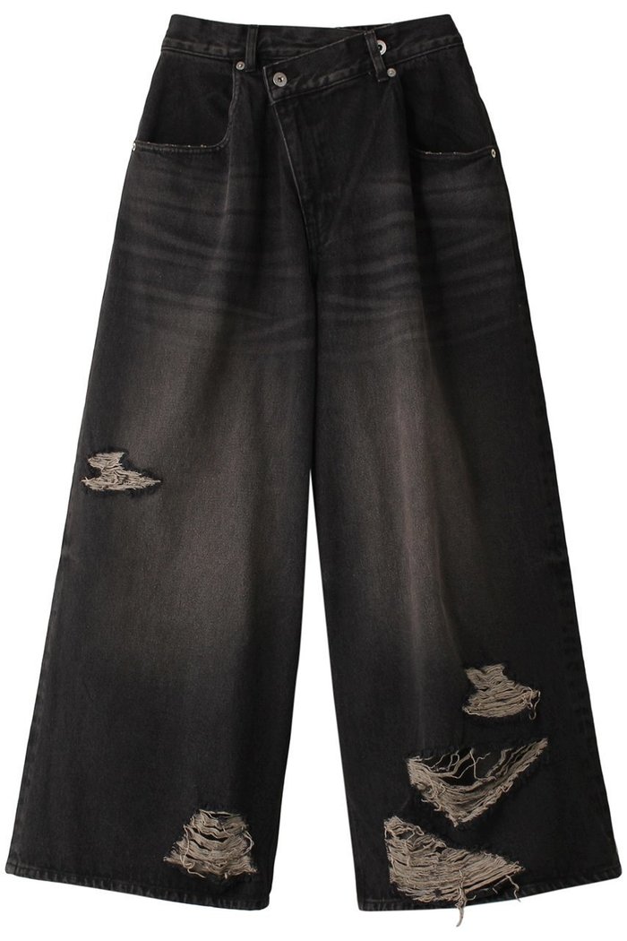 【メゾンスペシャル/MAISON SPECIAL】のRipped Wide Denim/ダメージワイドデニム インテリア・キッズ・メンズ・レディースファッション・服の通販 founy(ファニー) https://founy.com/ ファッション Fashion レディースファッション Fashion for Women パンツ Pants & Trousers デニムパンツ・ジーンズ・美脚デニム Denim Jeans & Pants ヴィンテージ Vintage Style ダメージ Distressed, Destroyed デニム Denim, Jeans Material ルーズ Loose, Oversized ワイド Wide, Wide Fit |ID: prp329100004605986 ipo3291000000032828808