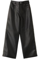 【プランク プロジェクト/PRANK PROJECT】のヴィーガンレザーパンツ/Vegan Leather Pants BLK(ブラック)|ID: prp329100004605990 ipo3291000000032828963