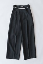 【プランク プロジェクト/PRANK PROJECT】のムーンスリットアシメタックパンツ / Moon Slit Asymmetry Tack Pants C.GRY(チャコールグレー)|ID: prp329100004605993 ipo3291000000035728162